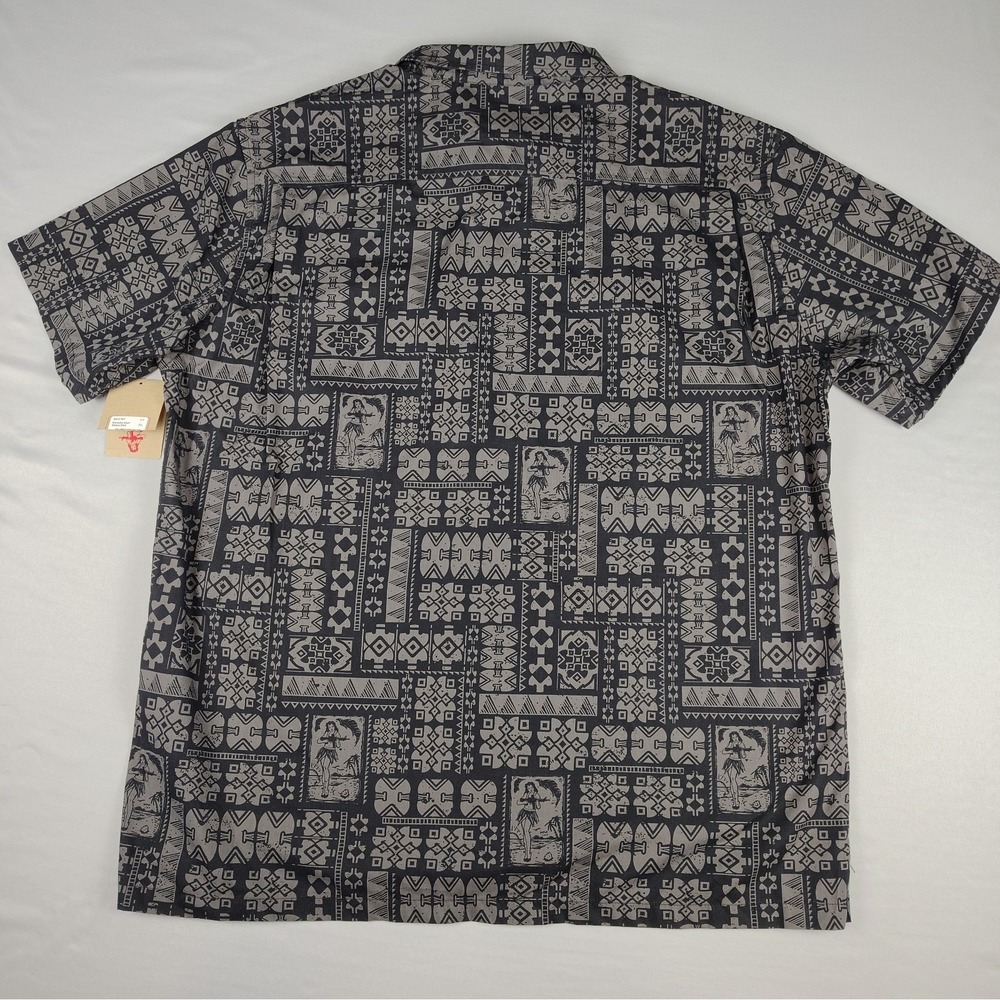 Magpul Kaneohe Short Sleeve Shirt 3XL Grey Black Tribal Hula Girl Aloha MAG767 - Picture 12 of 16